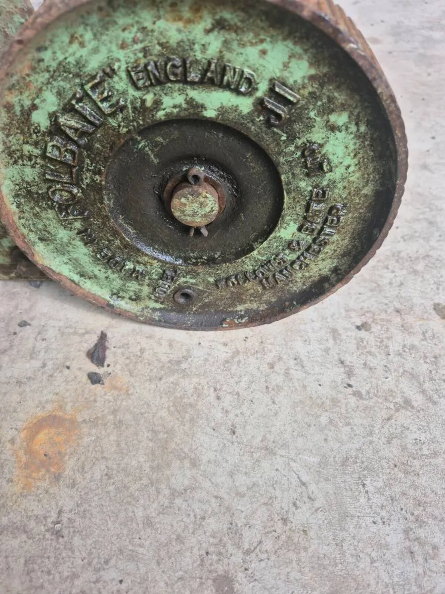 Folbate 1950s push mower original - Image 4