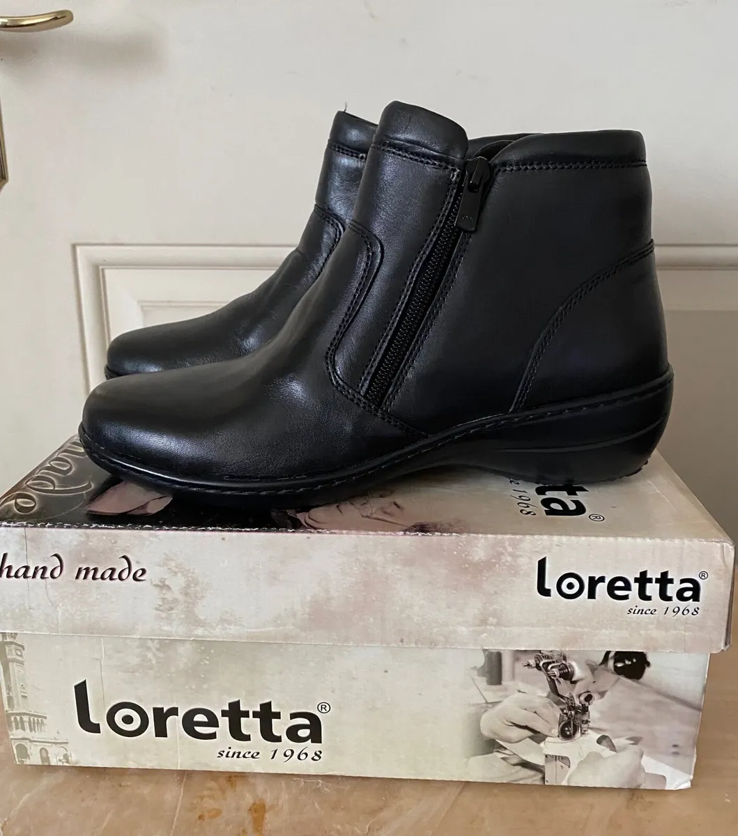 Womens leather ankle boots - Image 1