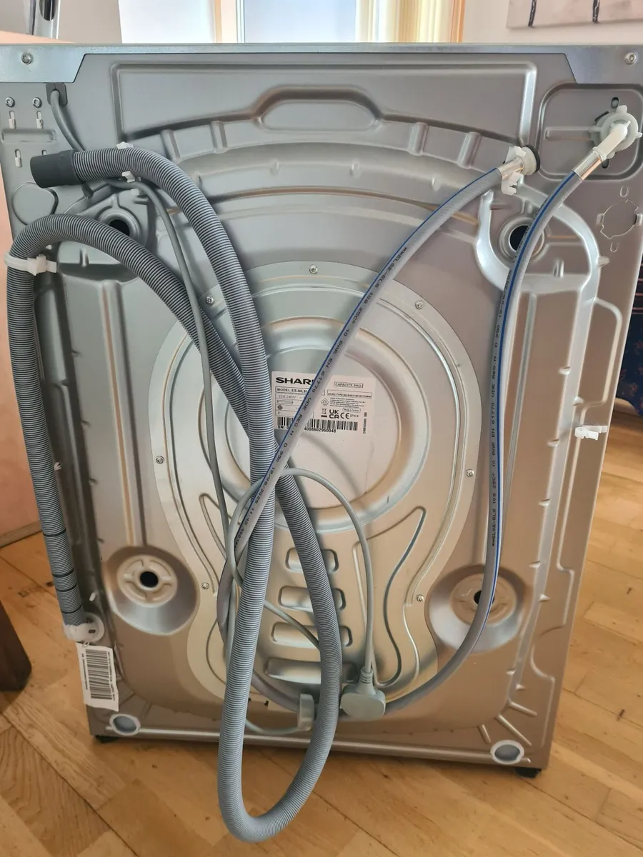 SHARP - SHARP ES‑SIL914B Integrated 9 kg 1400 Spin - Image 2