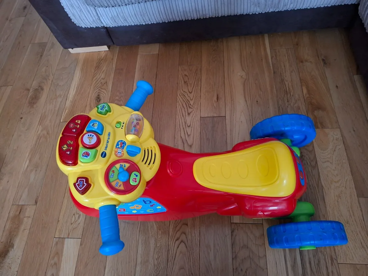 Vtech childrens bike - Image 2