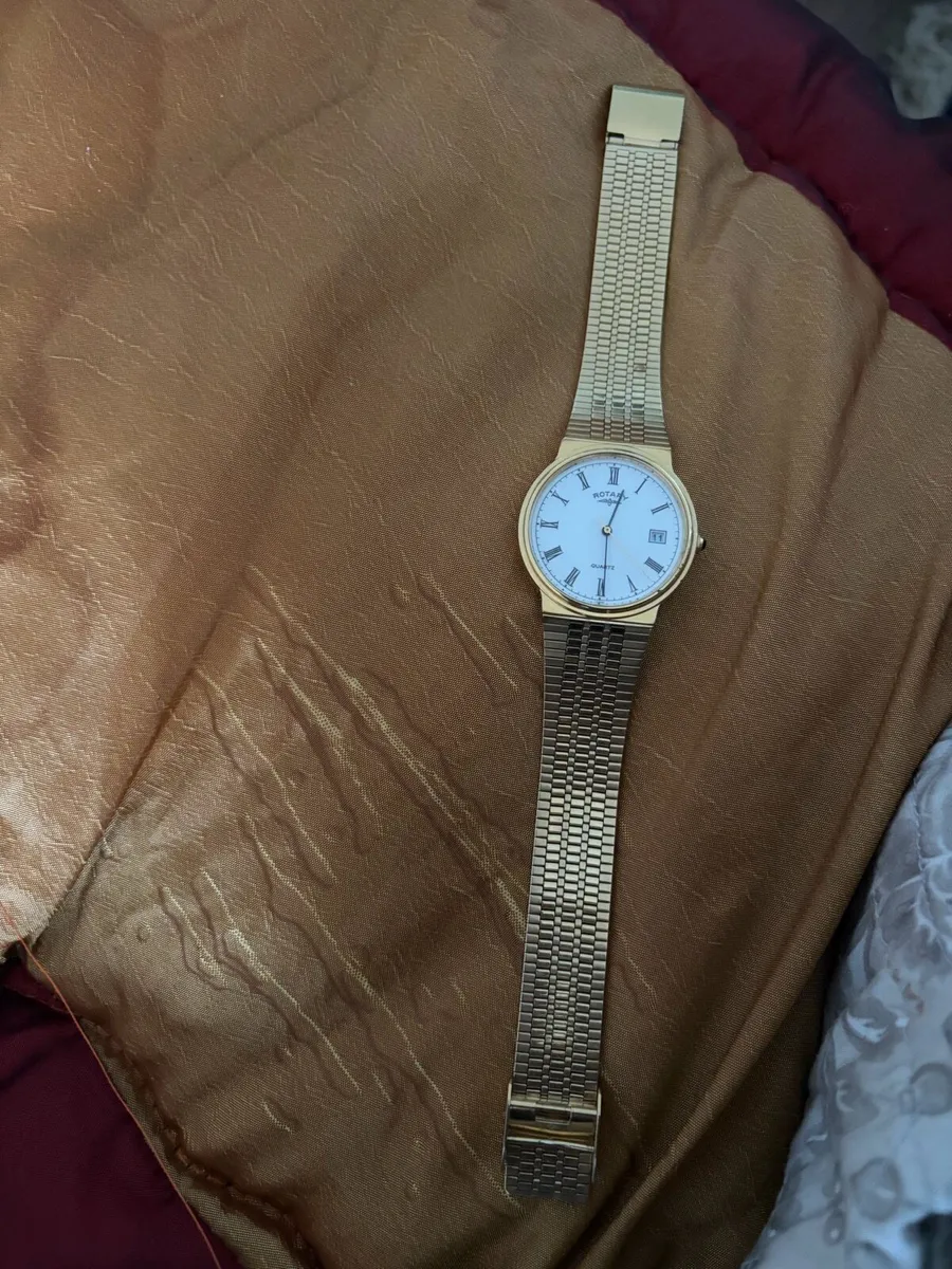 Gents gold plated watch - Image 1