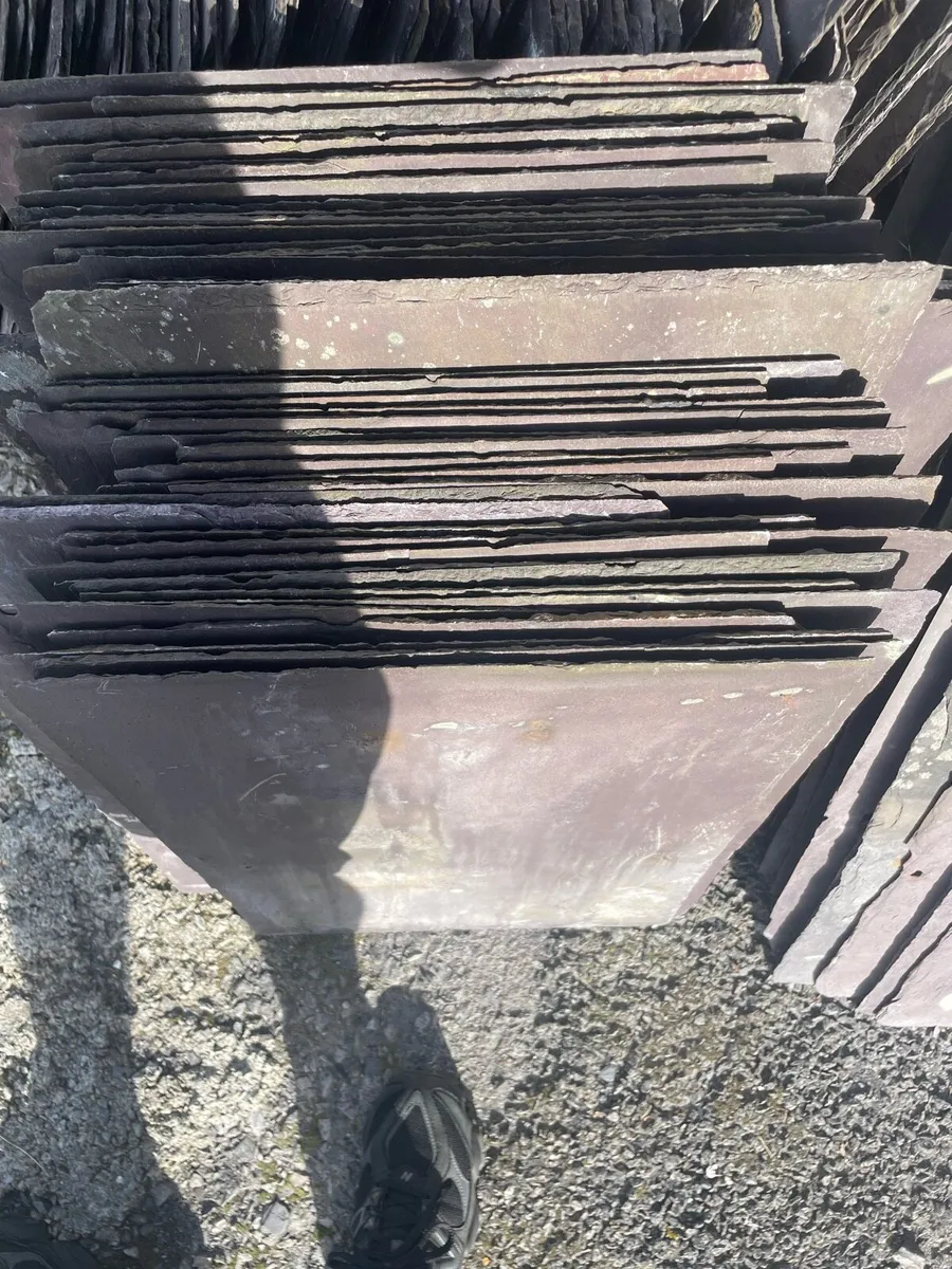 Blue Bangor slates - Image 1