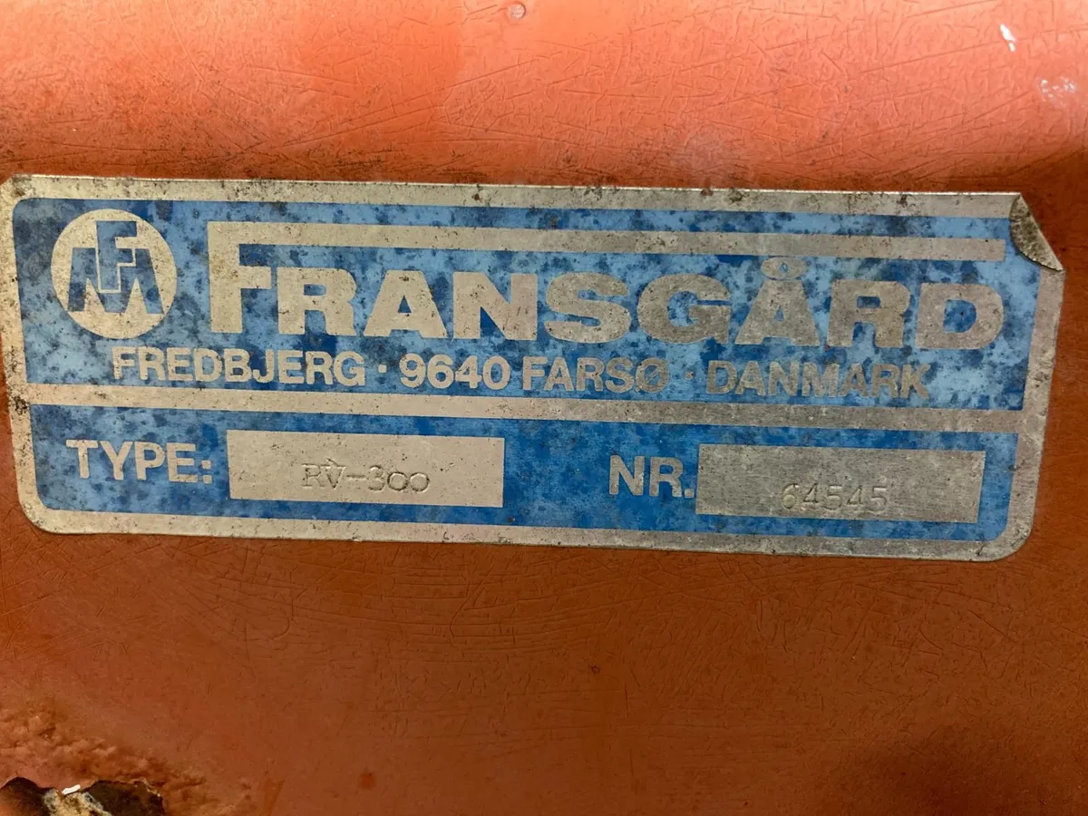 Fransgard RV 300 haybob - Image 3