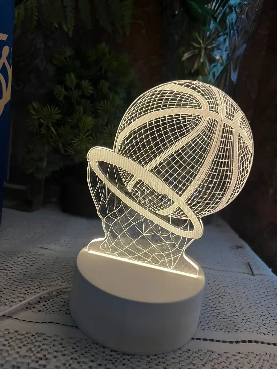 🏀 Basketball LED Night Light - Image 2
