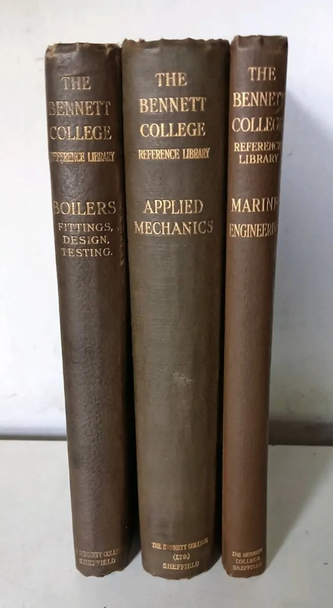 Boilers/Marine Engineering/Mechanics Vintage Books - Image 1