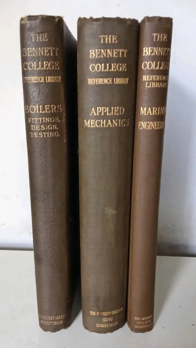 Boilers/Marine Engineering/Mechanics Vintage Books - Image 3