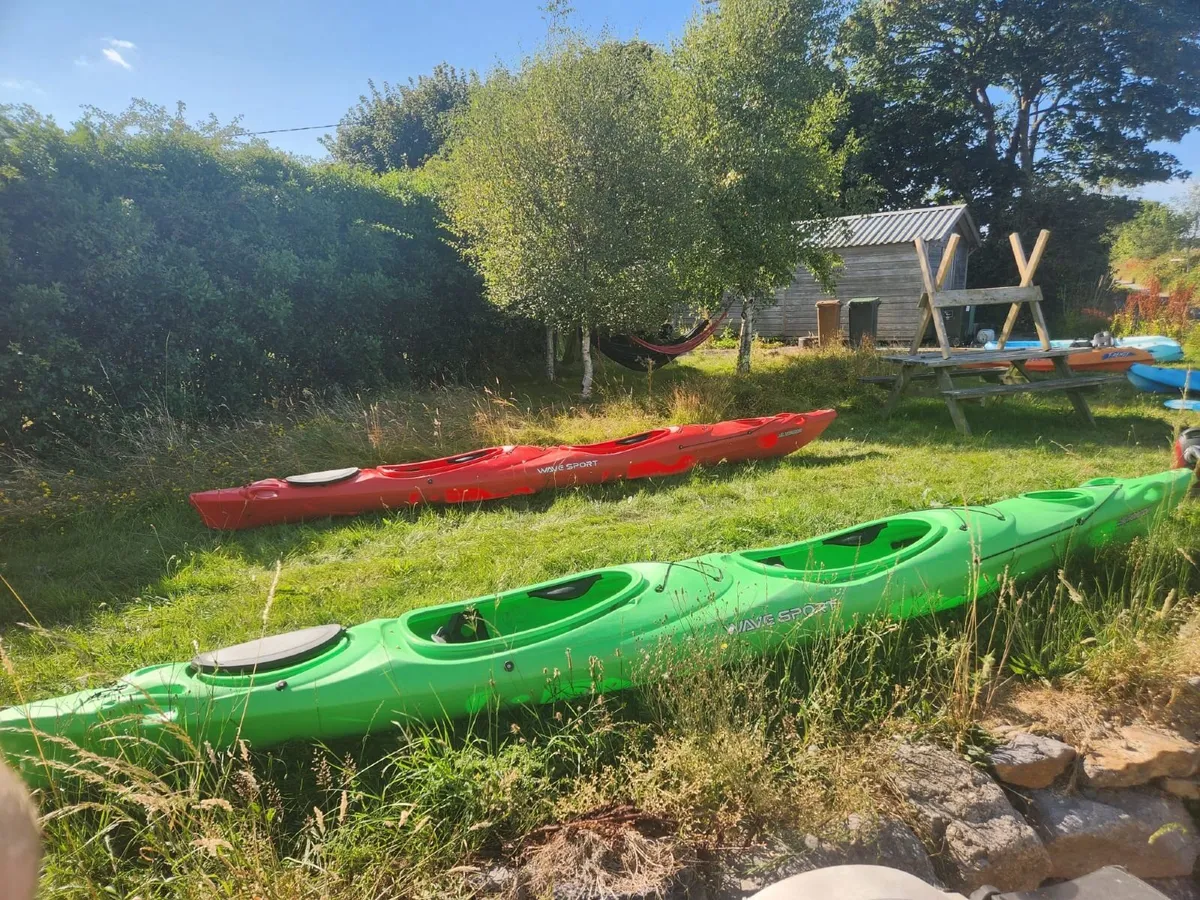Tandem Kayaks for sale  one green one red - Image 4