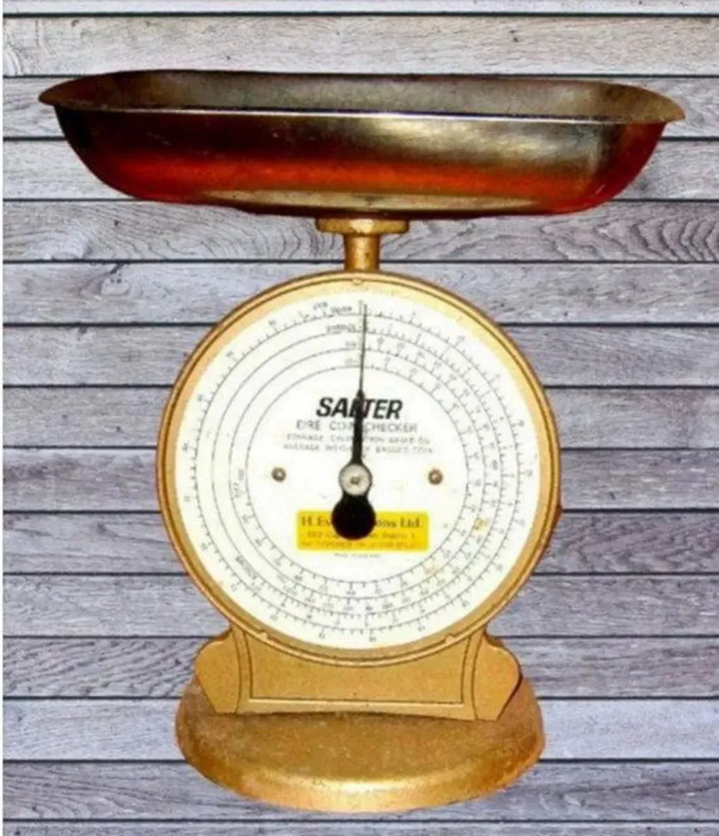 Vintage Salter Eire Coin Checker Scale – Rare - Image 1