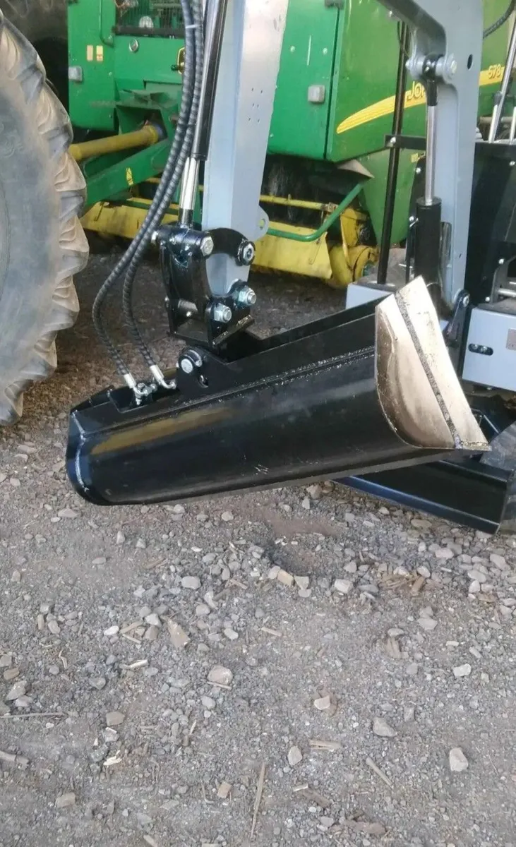 TILTING MINI DIGGER BUCKET 25mm pins - Image 3