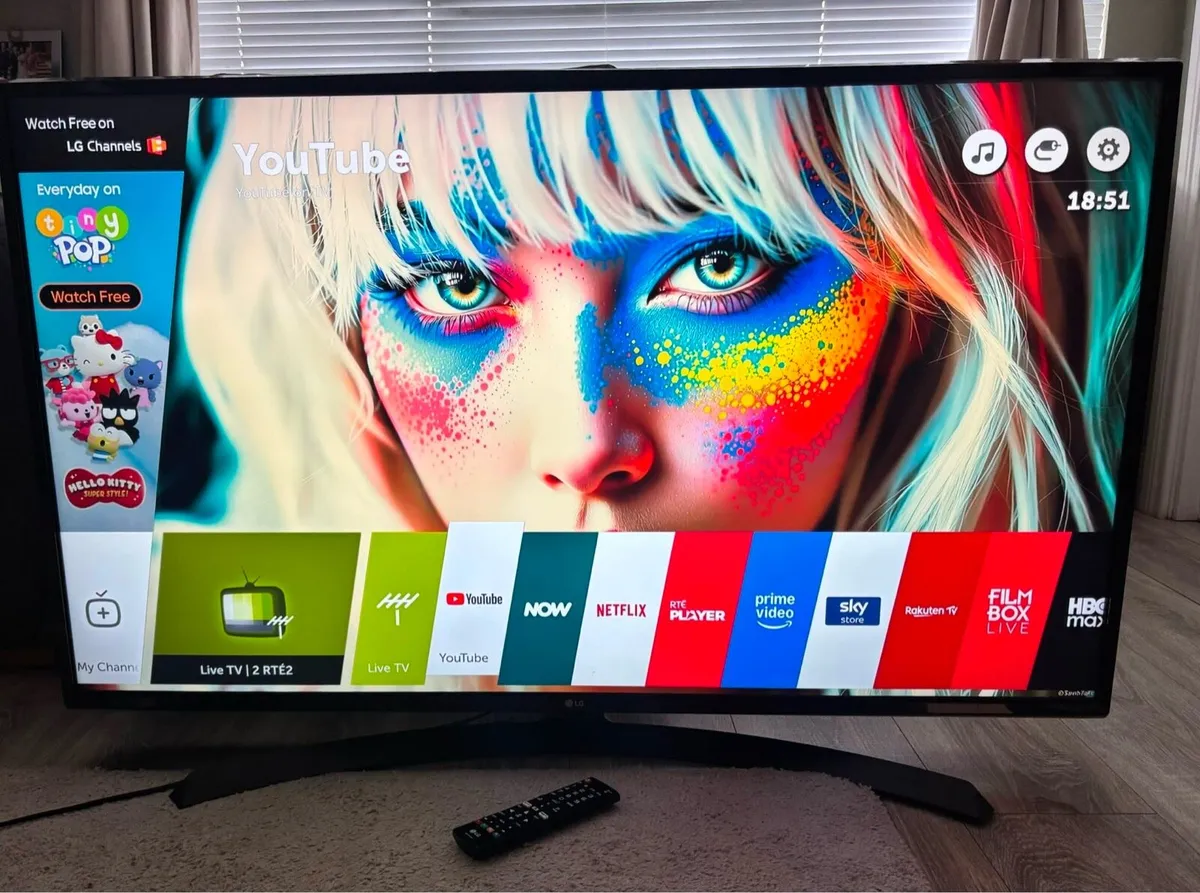 49” LG ULTRA HD SMART TV - Image 2
