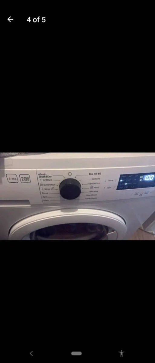 Zanussi washer dryer - Image 4