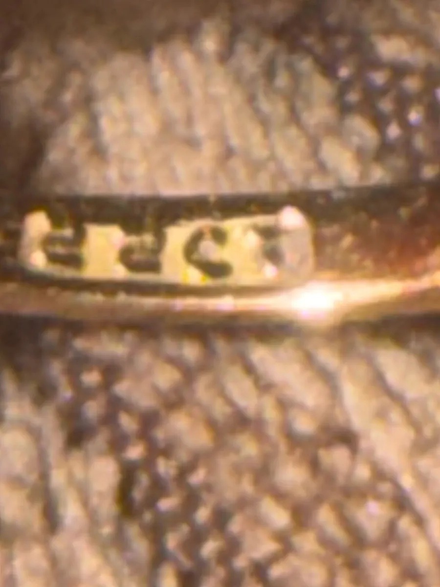 Gold Ring 22ct vintage - Image 1