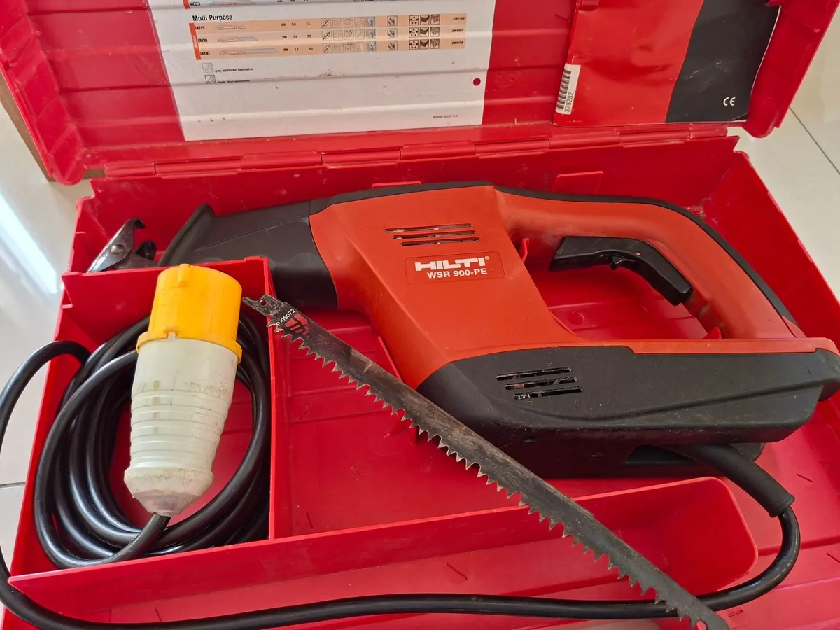 Hilti WSR 900-PE Reciprocating Saw 110v - Image 4