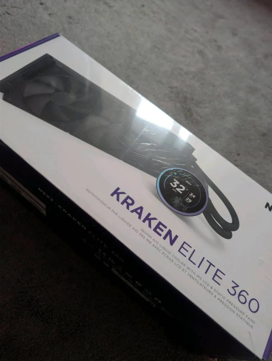 NZXT - Kraken Elite 360mm AIO *Sealed* - Image 3