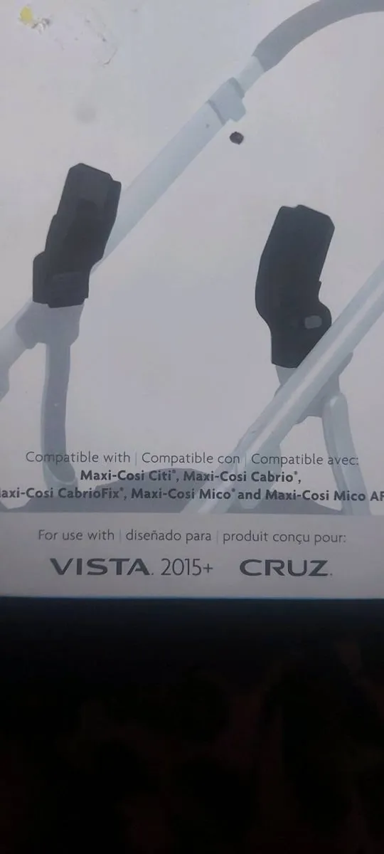 Brand new Uppababy  vista cruz maxi cosi adapters - Image 2
