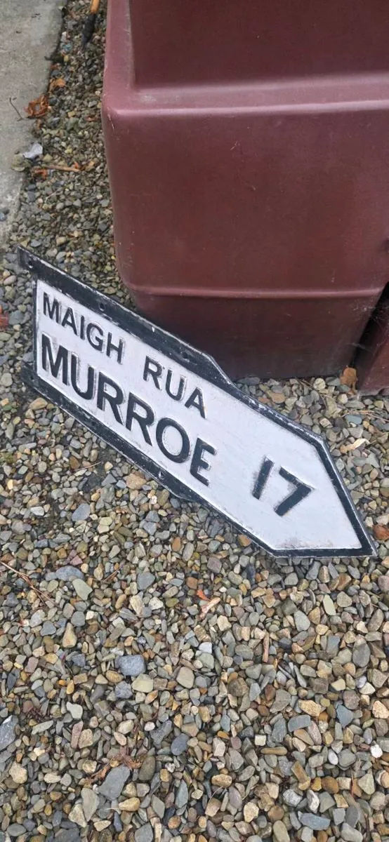 Old road signs FOR SALE in good condition - Image 2