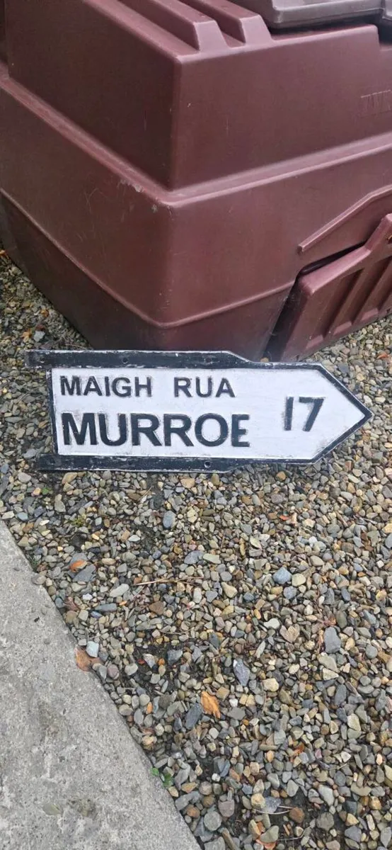 Old road signs FOR SALE in good condition - Image 4