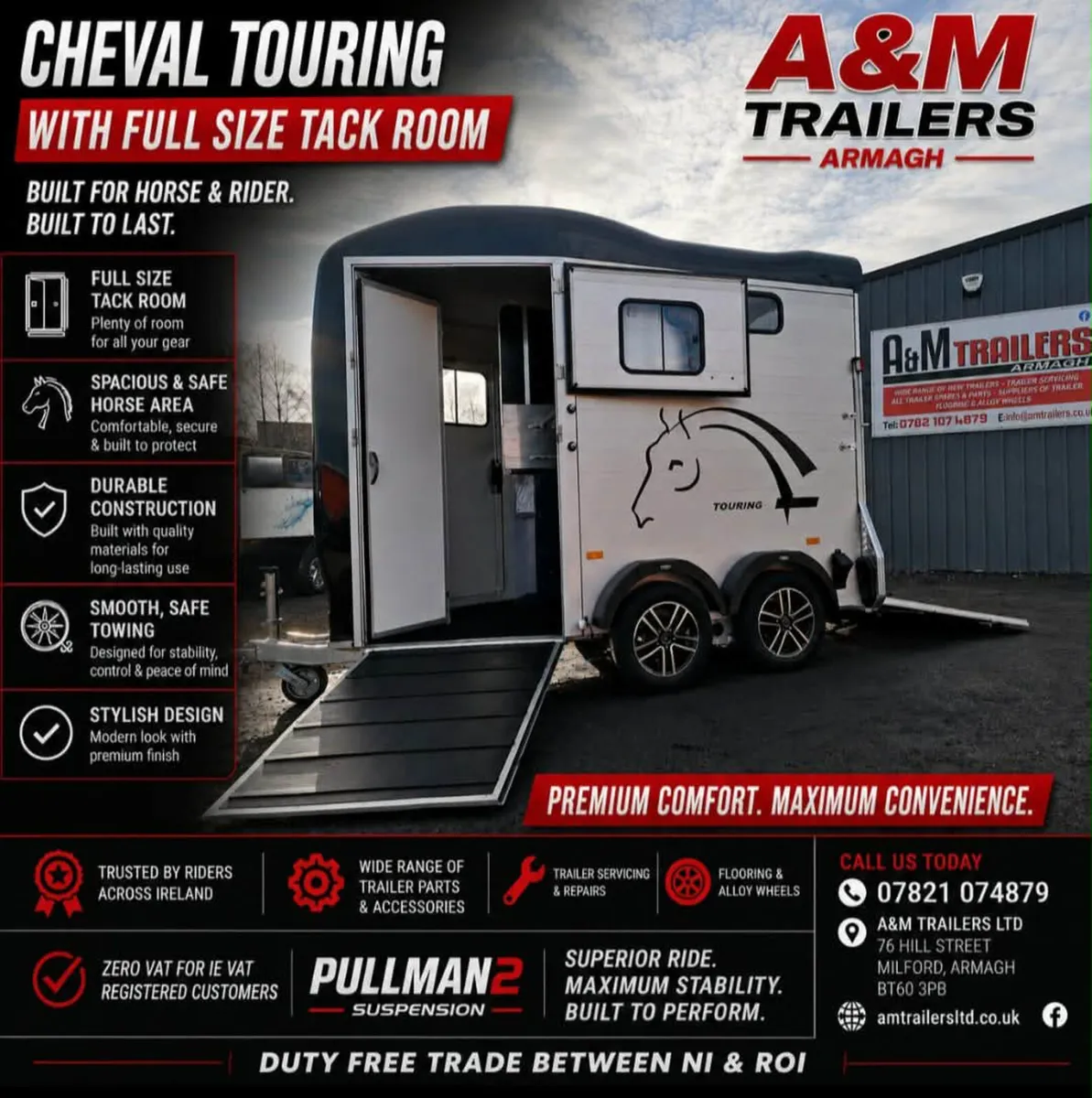 Cheval touring horse trailer and touring XL - Image 1
