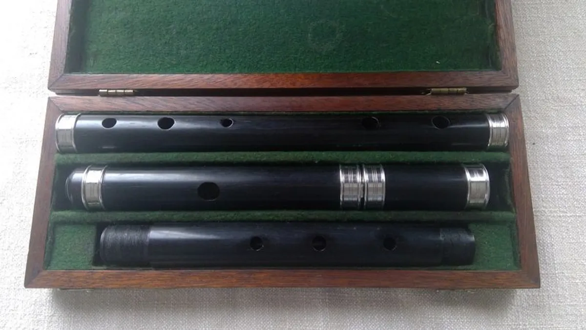 Irish Blackwood Flute by Des Seery - Image 1