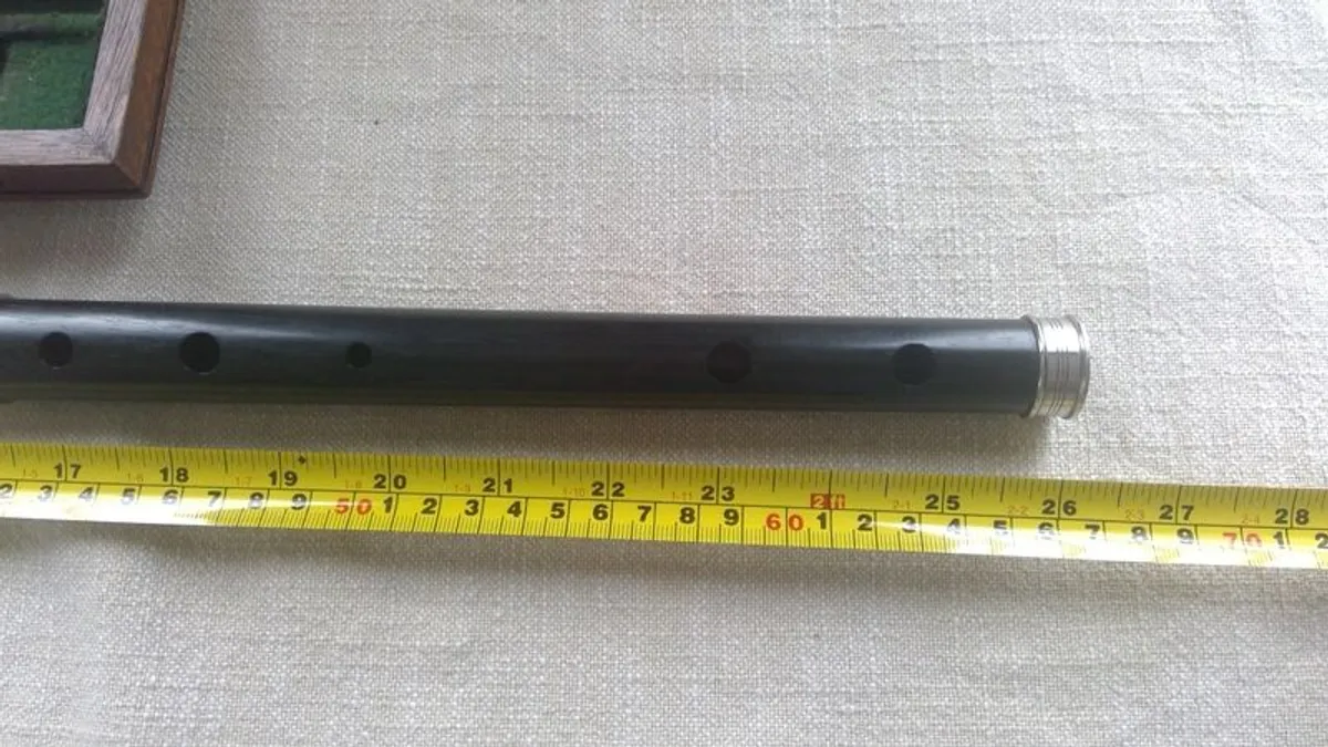Irish Blackwood Flute by Des Seery - Image 4