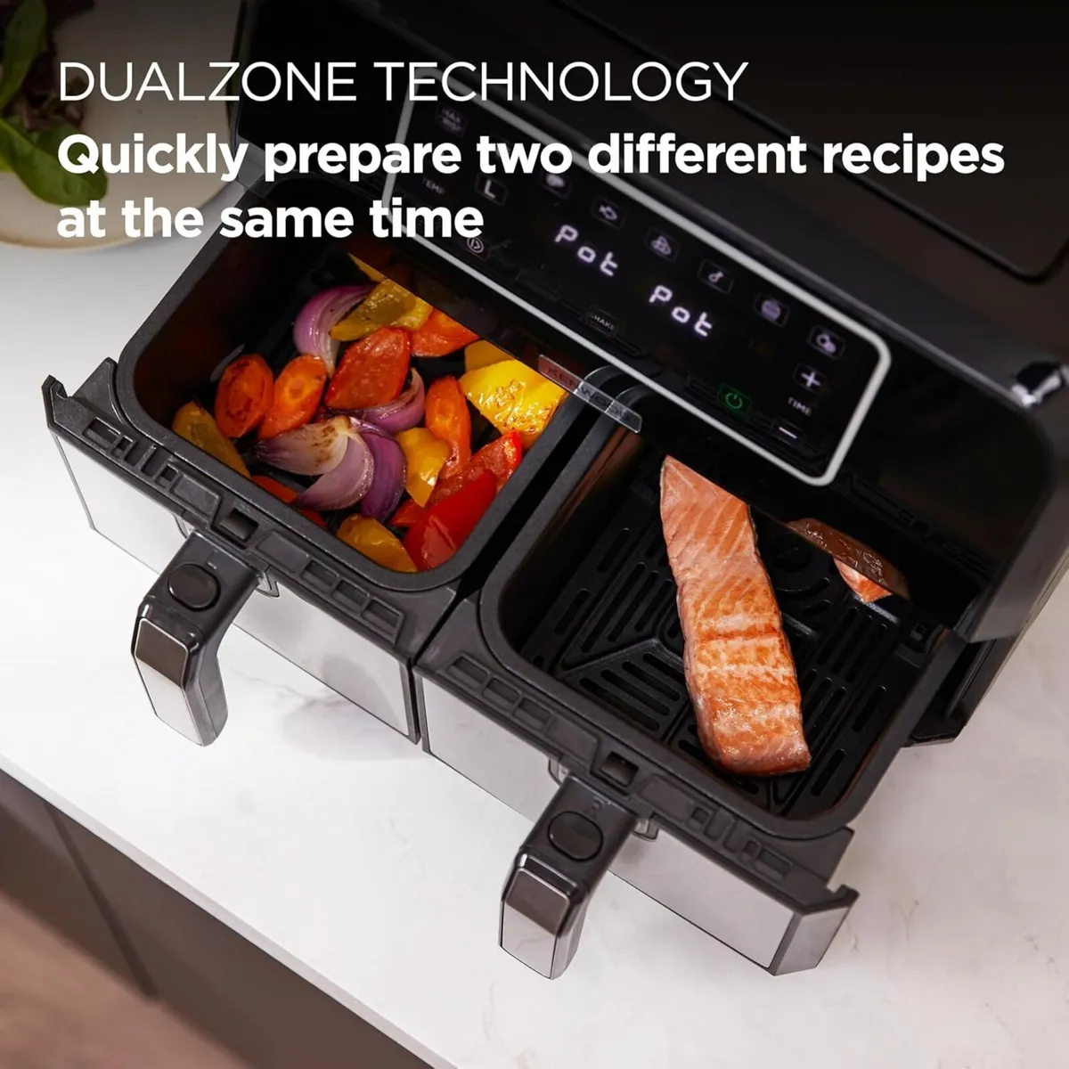 Kenwood Khealthy Twin .000mb Double Air Fryer Oven - Image 2