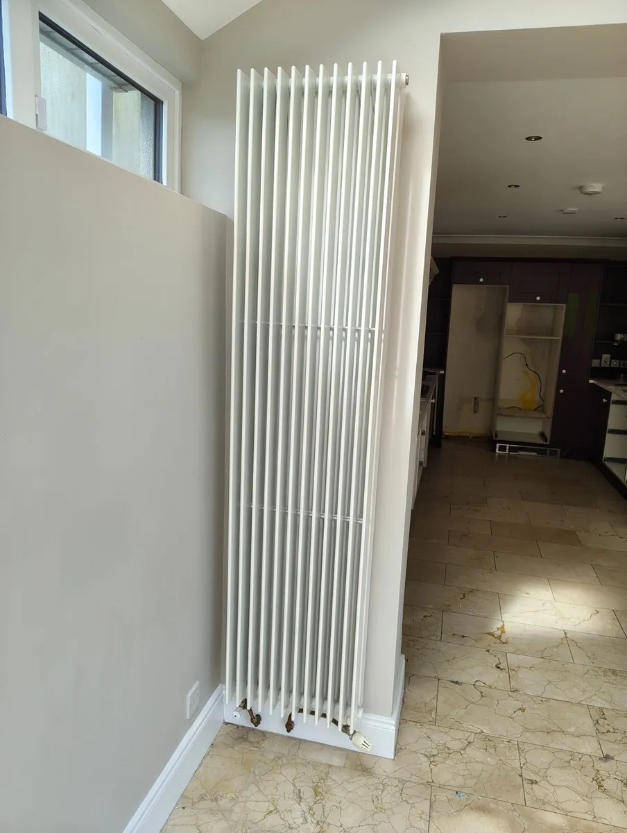Radiators x4 - modern upright - Image 2