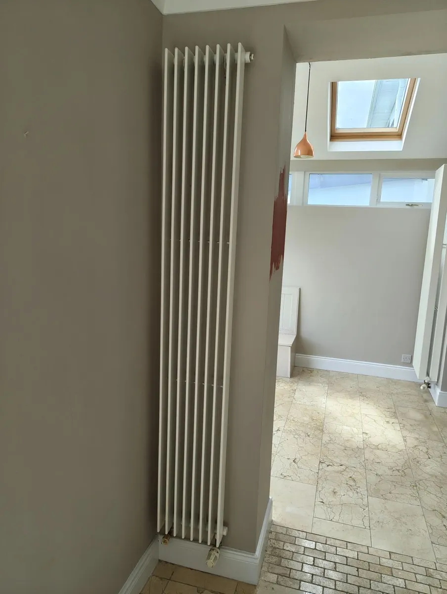 Radiators x4 - modern upright - Image 3