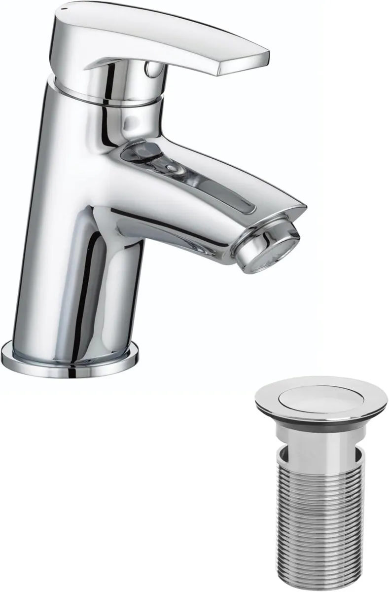 Or Bas C Orta Basin Mixer with Clicker - Image 1