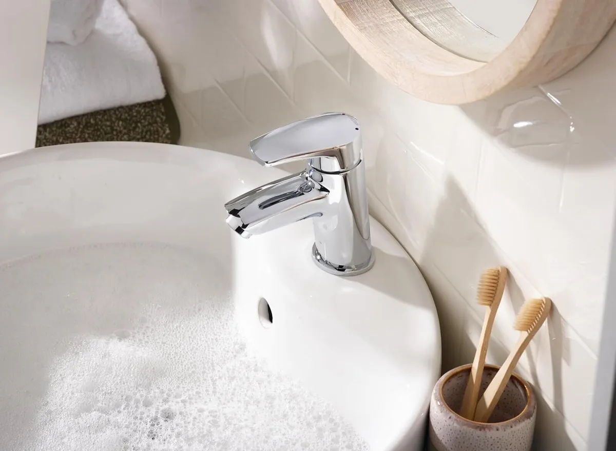 Or Bas C Orta Basin Mixer with Clicker - Image 4