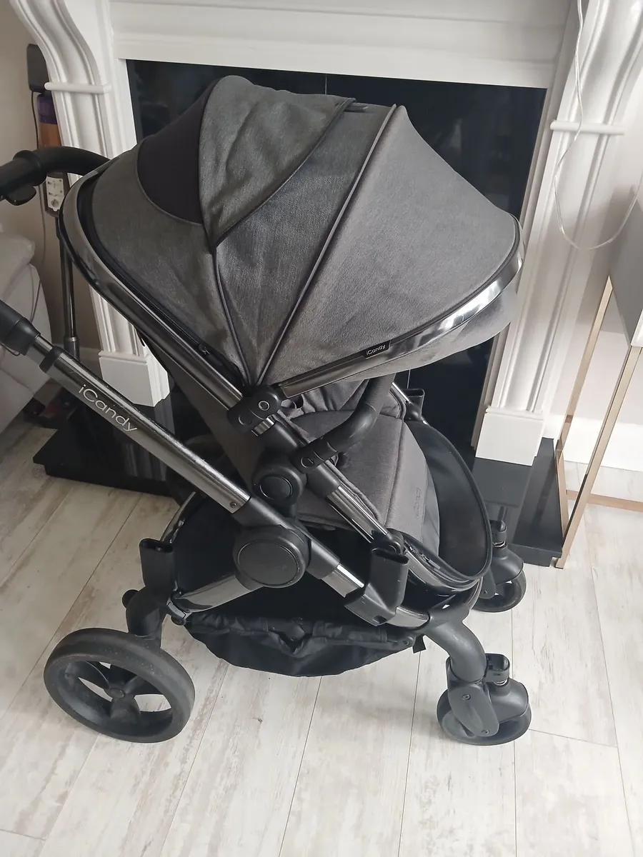 Icandy peach travel system(option to make a double - Image 2