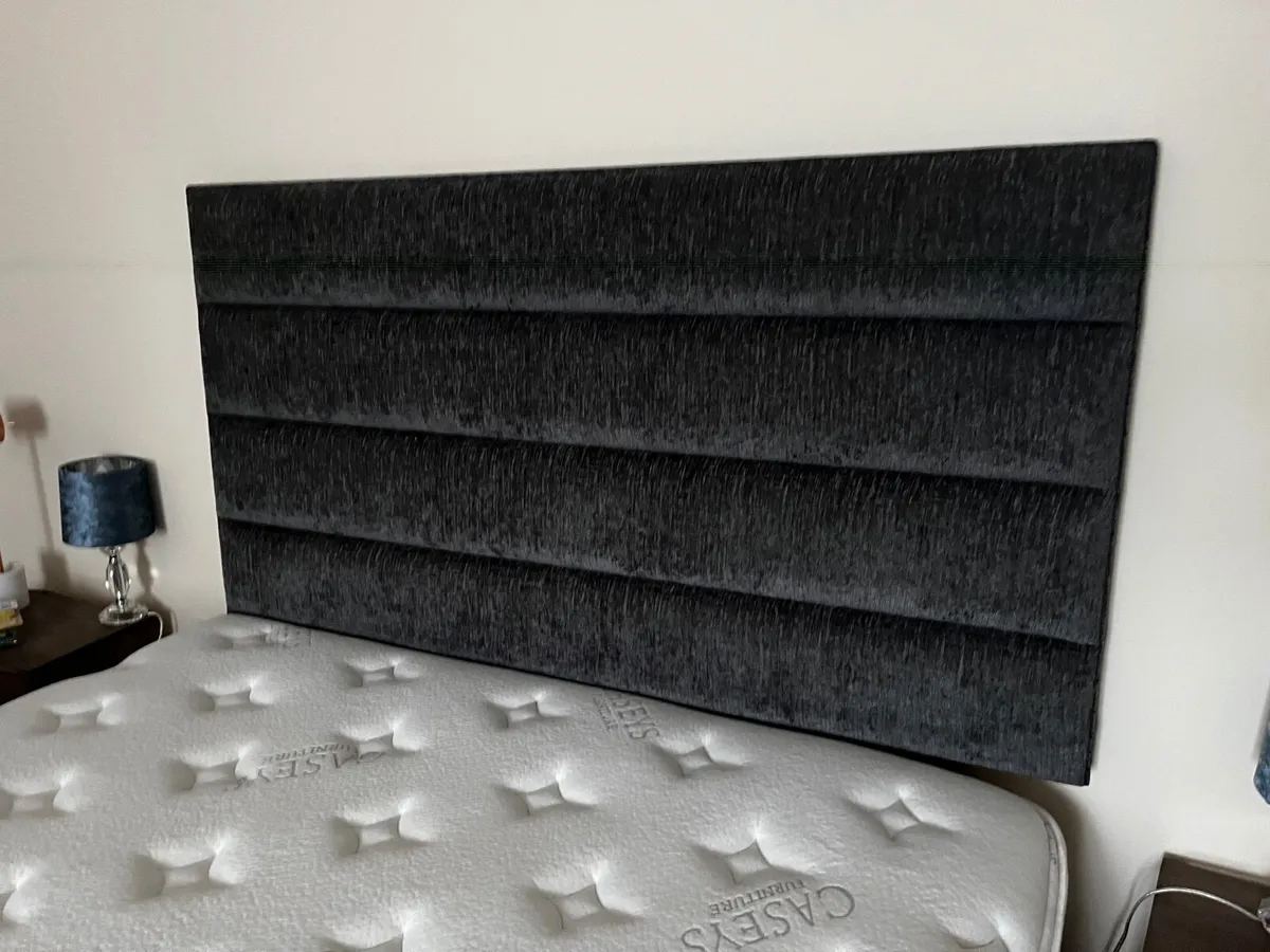 Bed Divan with Headboard and Mattress - Image 2