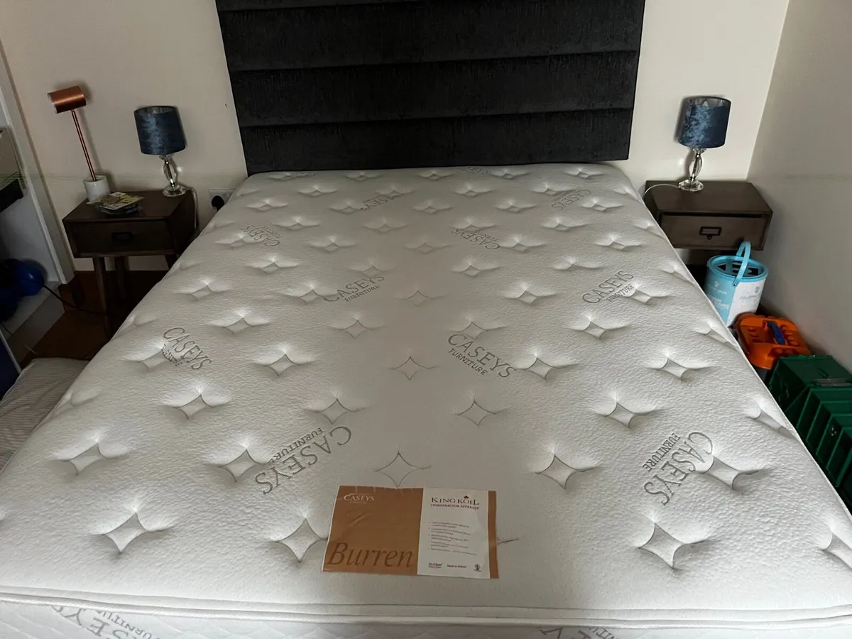 Bed Divan with Headboard and Mattress - Image 4