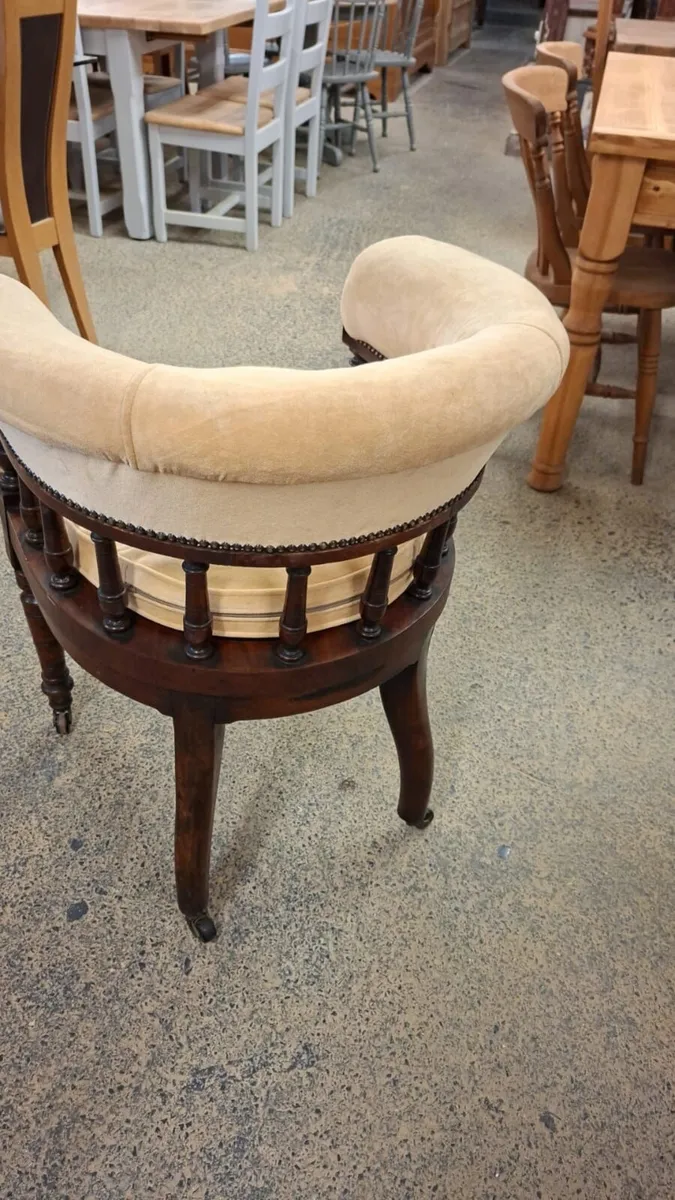 19th century parlour chair - Image 3