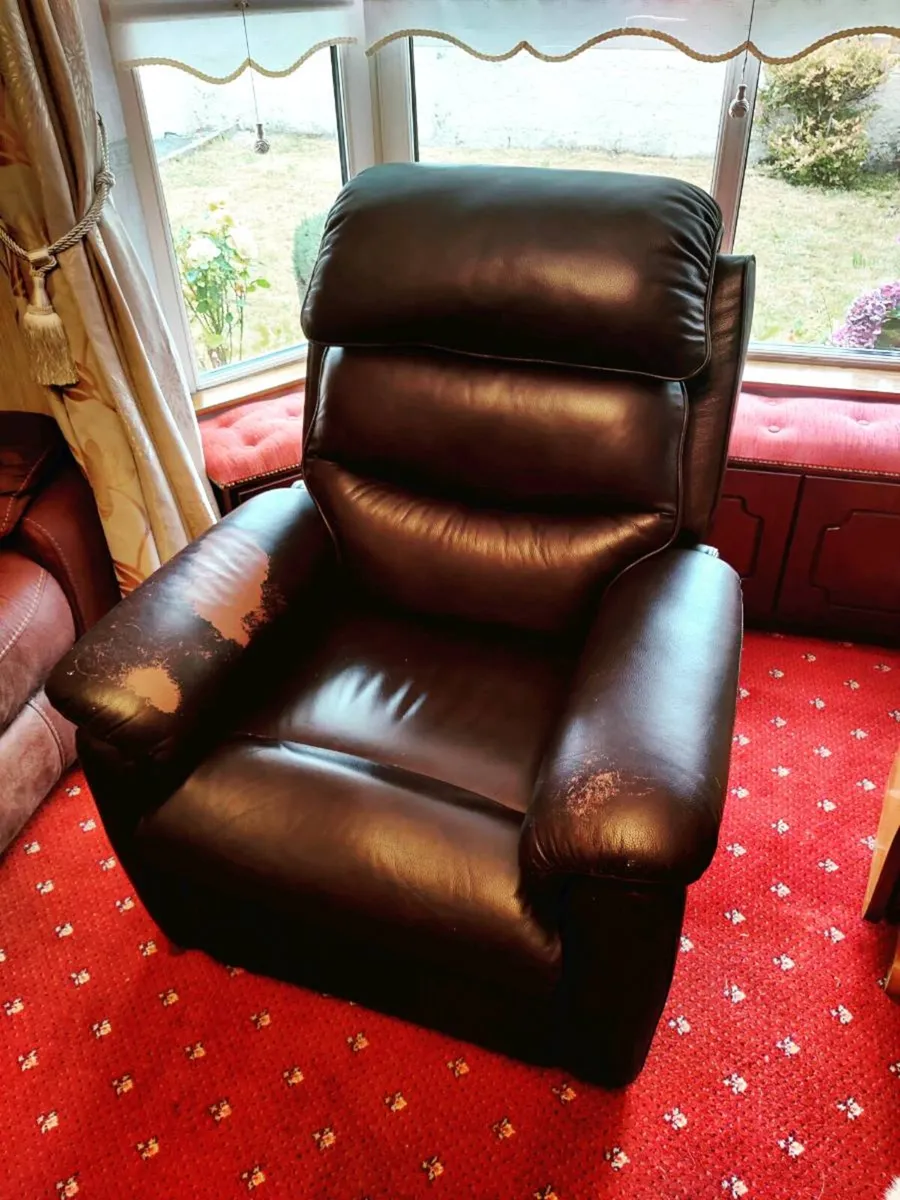 Leather Recliner - Electric - Image 1