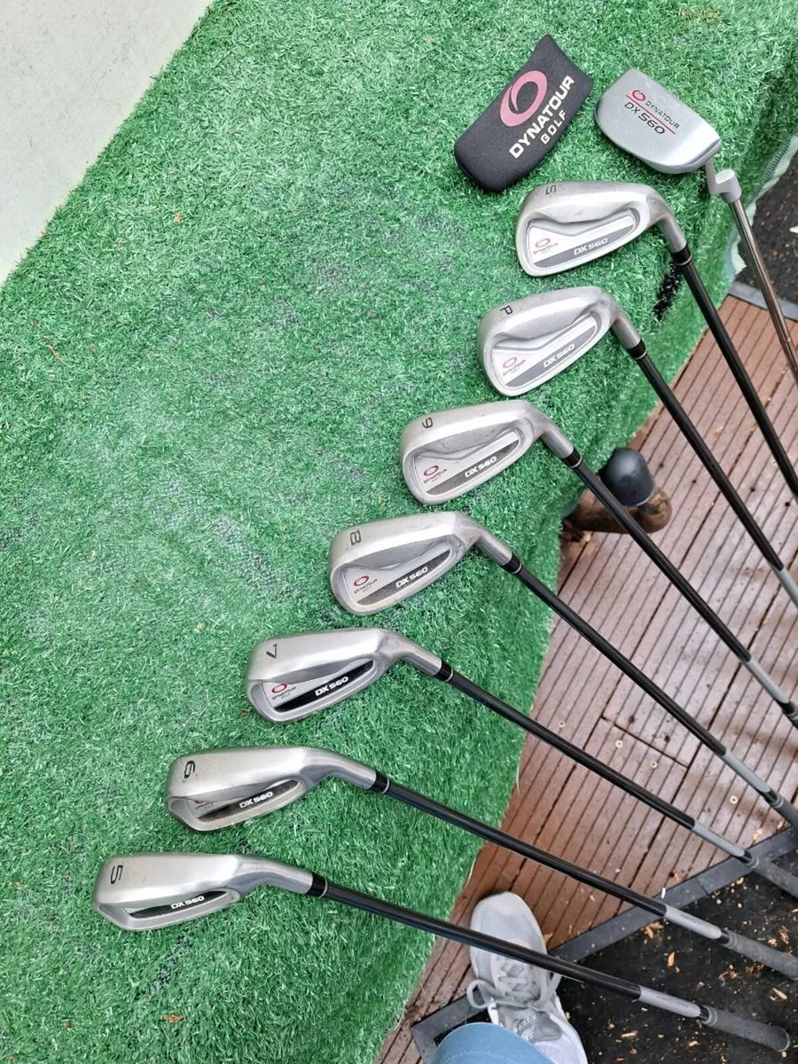 Golf clubs  full set and bag - Image 1