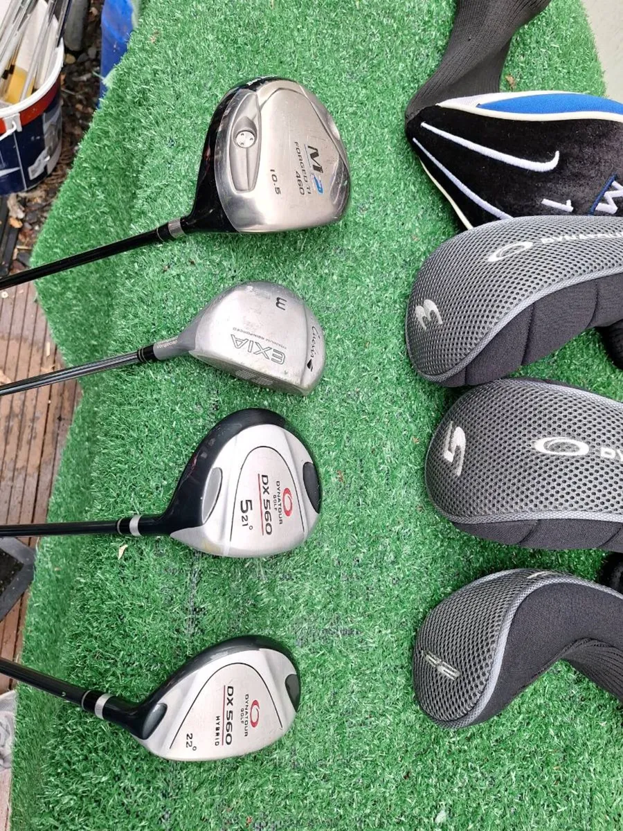 Golf clubs  full set and bag - Image 4