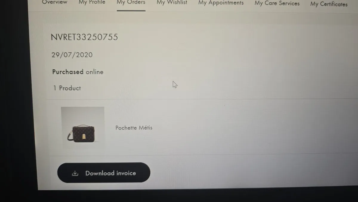 Authentic Louis Vuitton Pochette Métis - Image 3