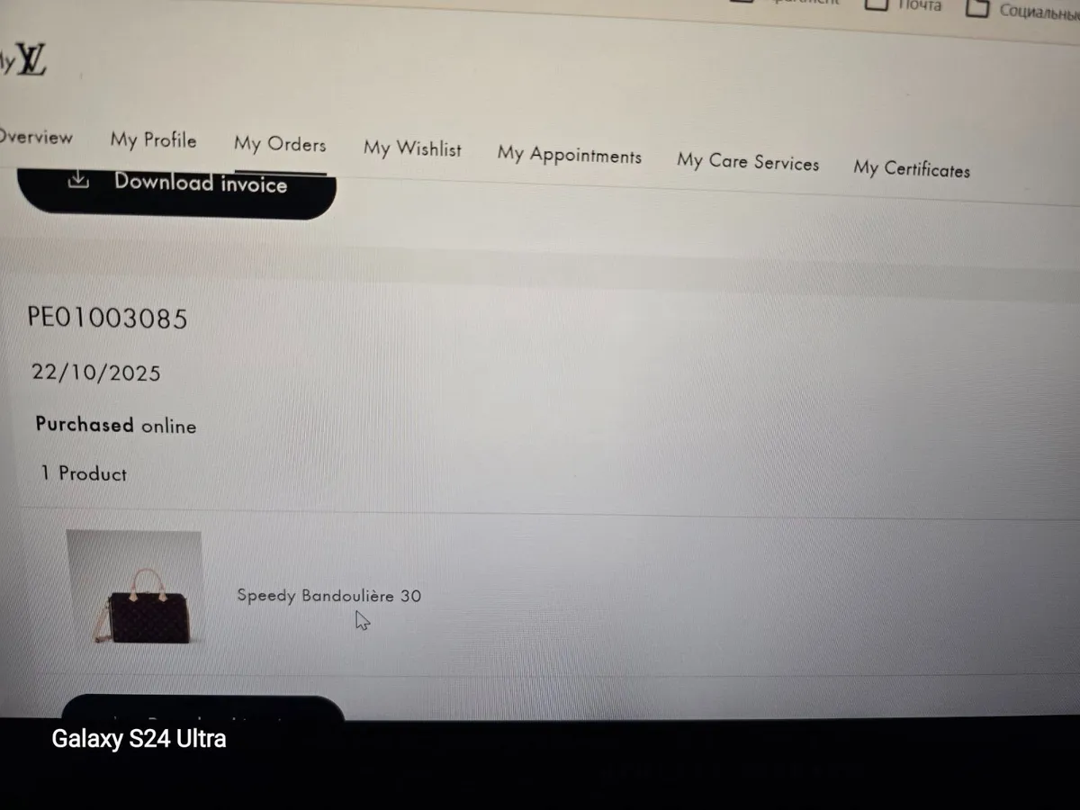 Authentic Louis Vuitton Speedy 30 Monogram - Image 3
