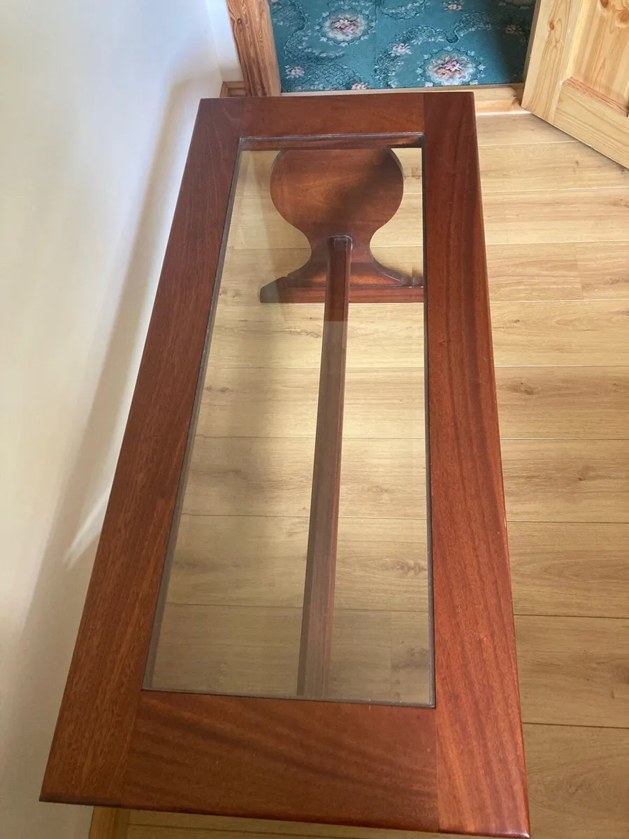 Coffee Table with glass insert - Image 3
