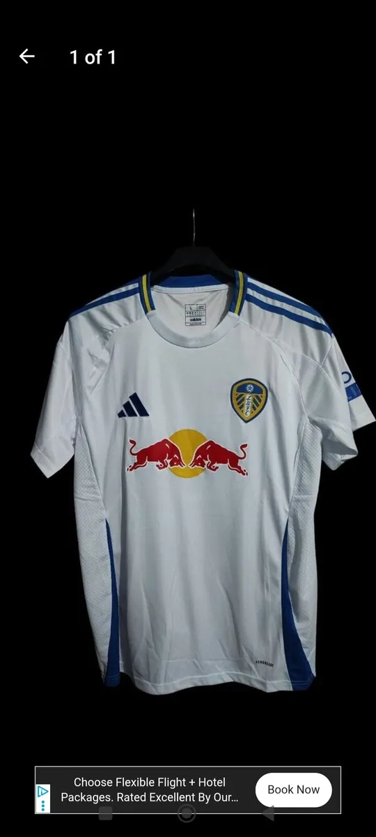 LEEDS UTD 24/25 JERSEY ( NEW) ,L , XXL .