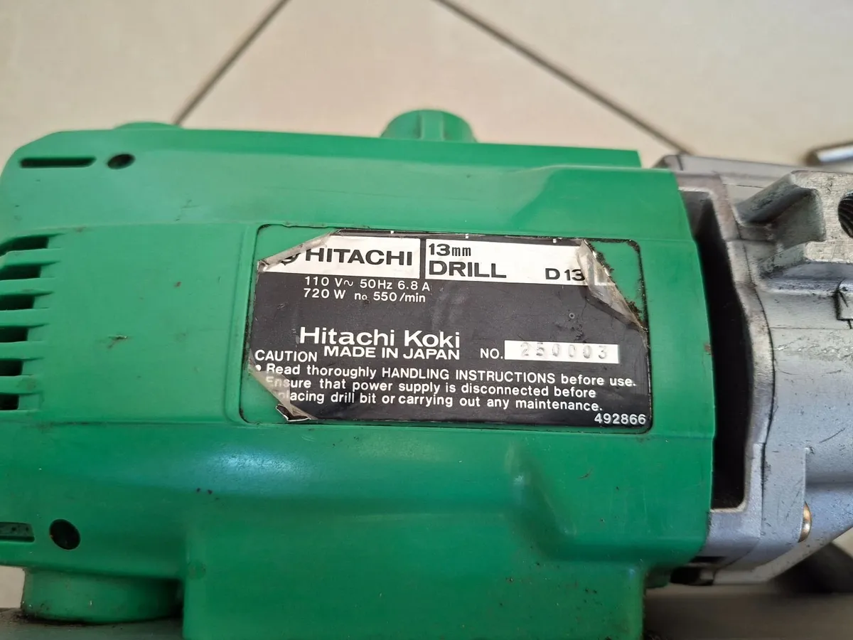 Hitachi MDS 35/2 Magnetic Drill 110v - Image 3