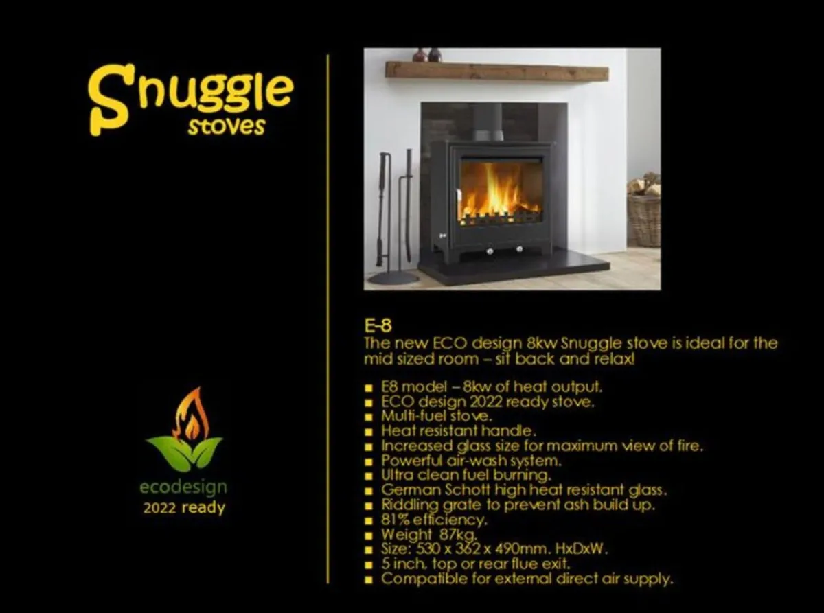 8kw STOVE new - Image 2