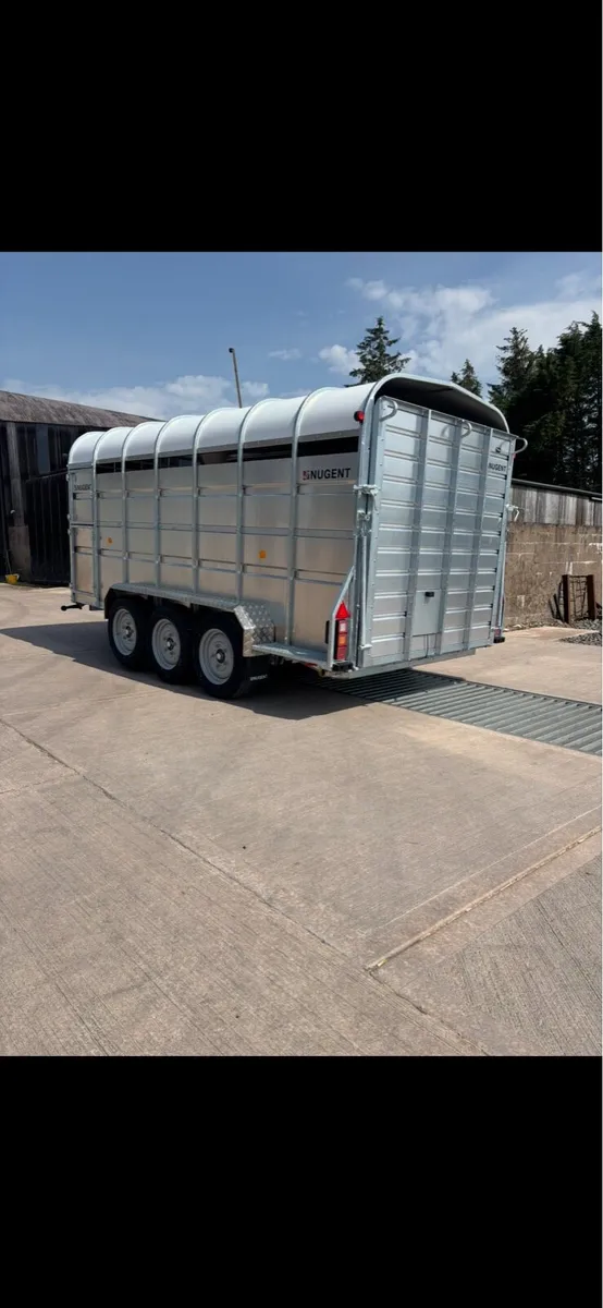 Nugent 14x6 Livestock Trailer - Image 3