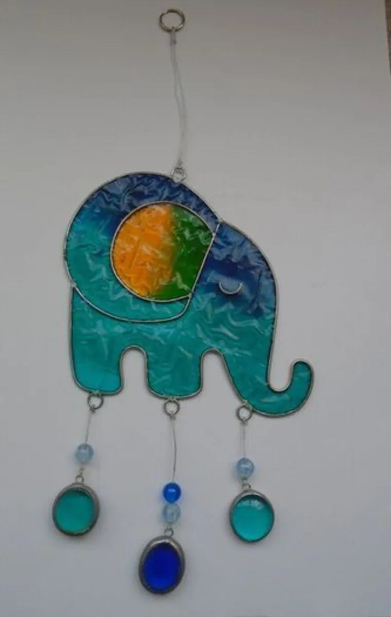 Elephant ornament, Hanging ornament. Home decor - Image 1