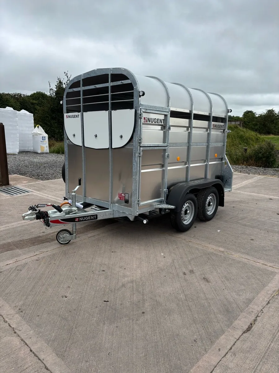 Nugent 8x5 Livestock Trailer - Image 2