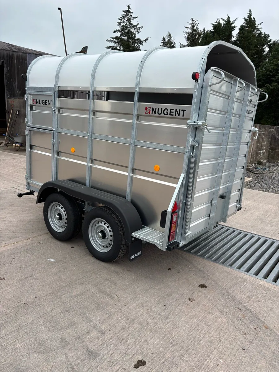 Nugent 8x5 Livestock Trailer - Image 3