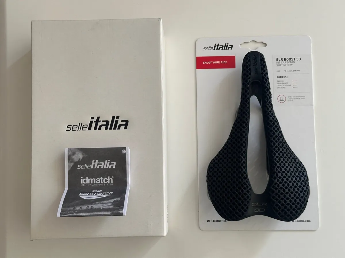 Selle Italia SLR Boost 3D Carbon Saddle - Image 1