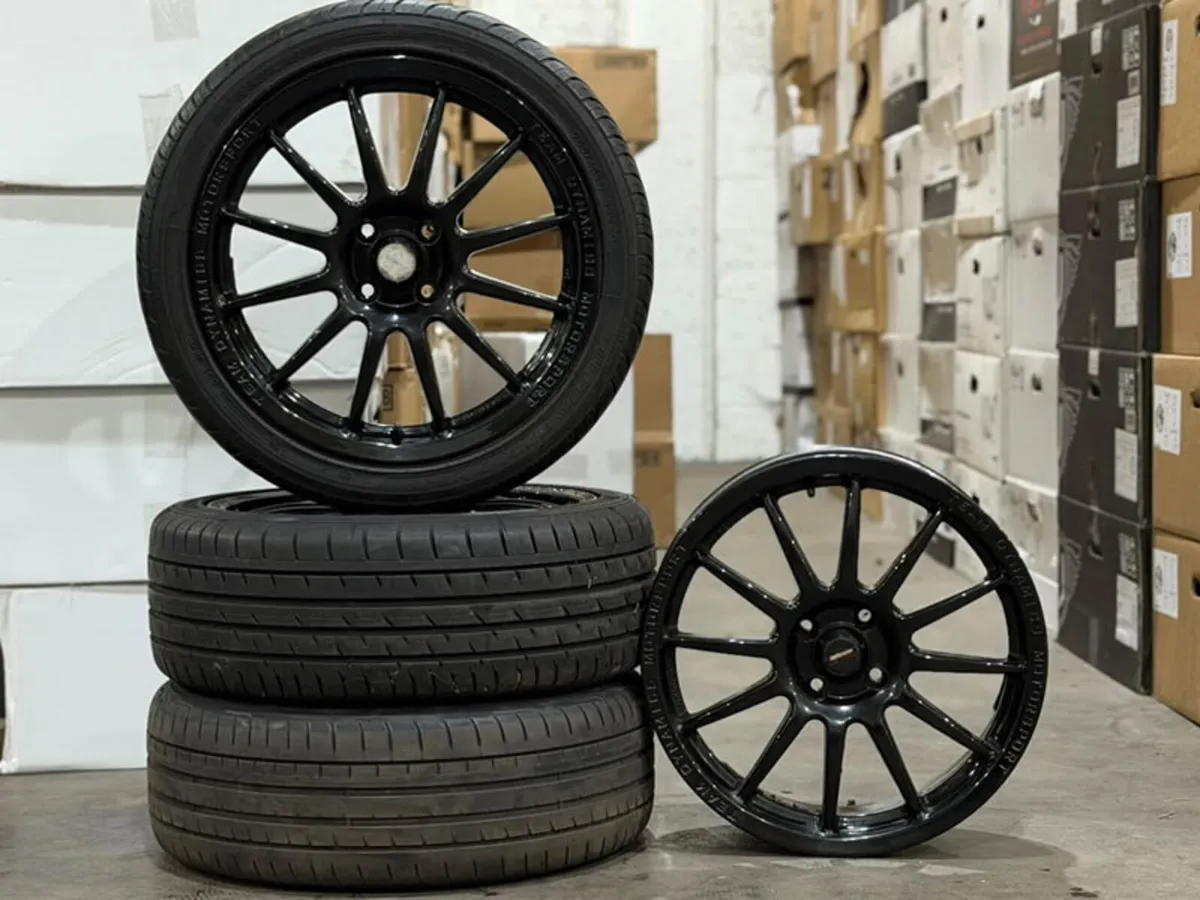 17" Team Dynamics Pro Race Alloys & Tyres for Mini - Image 1