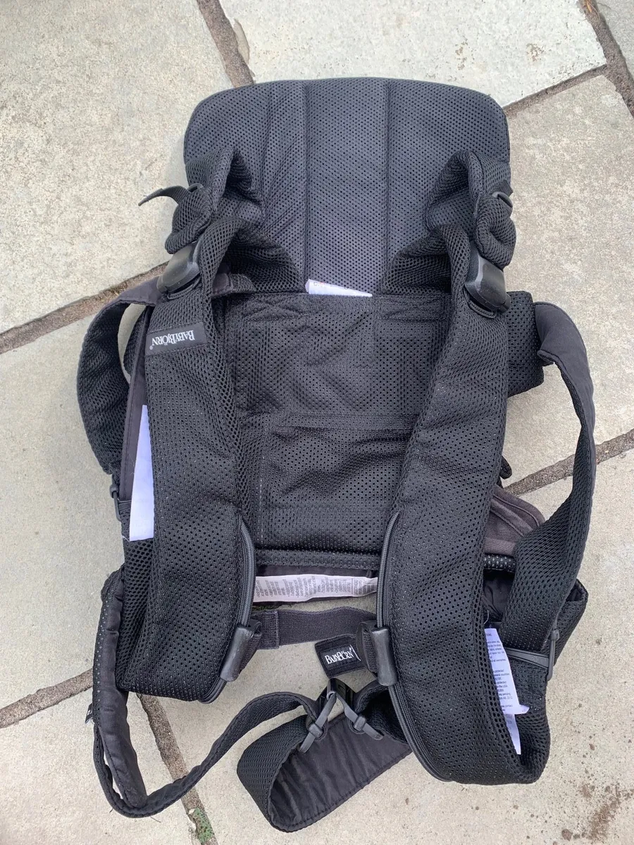 BabyBjorn One Baby Carrier - Black - Image 3