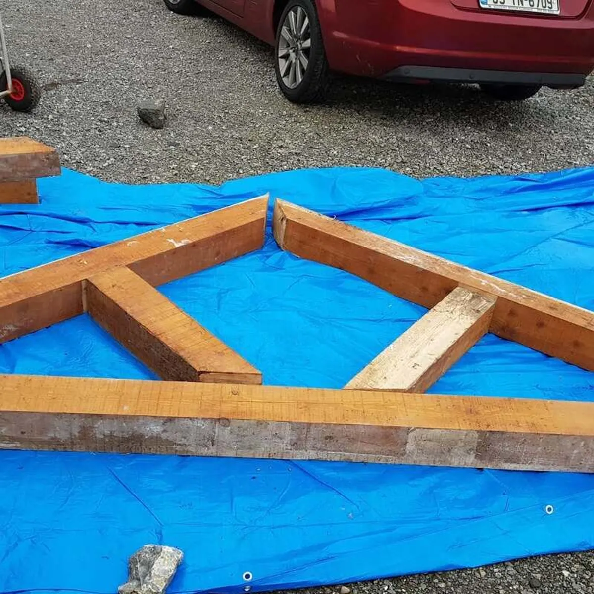 Reclaimed Pub Ceiling Beams - Image 2